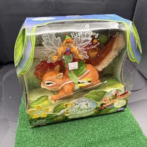 Disney Fairies Ride-Along Friends Beck & Scamper the Chipmunk 2006 NRFB New Rare